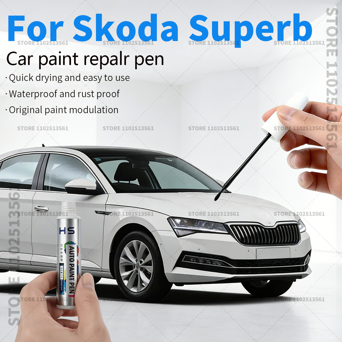 Car Paint Repair Pen For Skoda - огляд і ціна Paint Model Kit