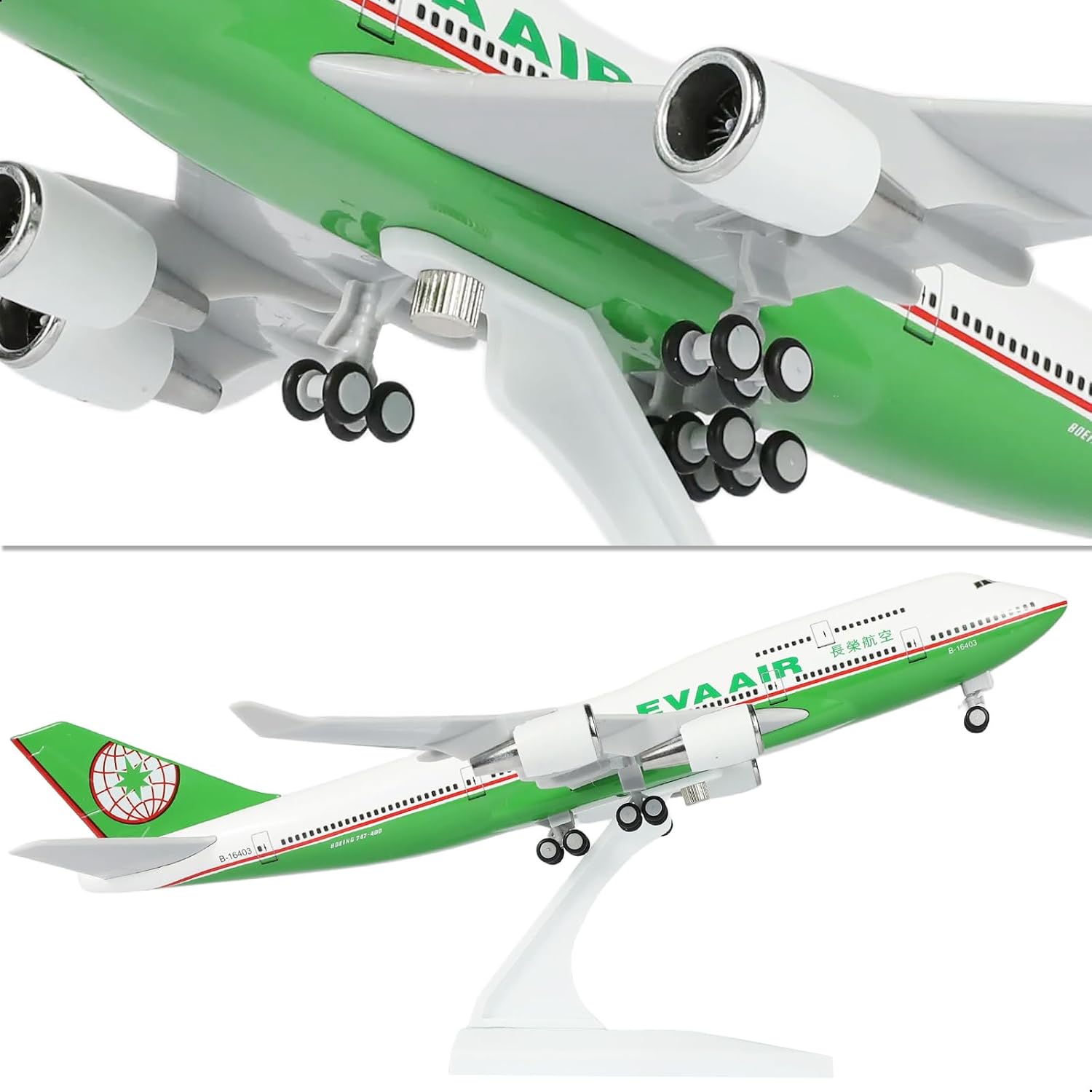 30cm EVA Air B747 Resin Aircra - огляд і ціна Model Kit Eva