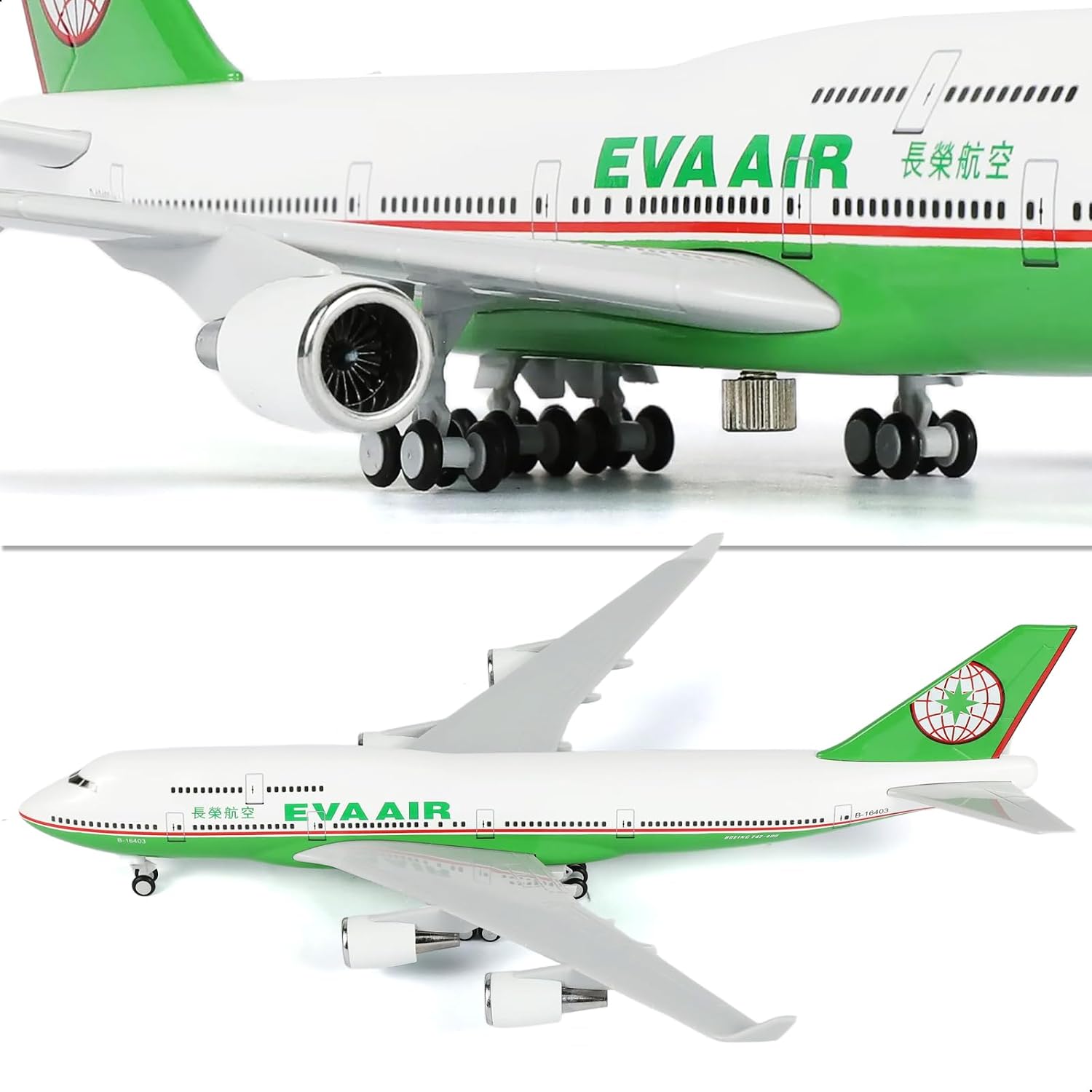 30cm EVA Air B747 Resin Aircra - огляд і ціна Model Kit Eva