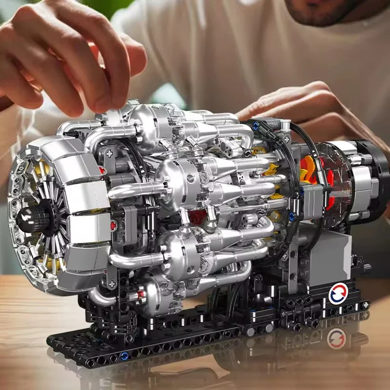 Mould King 10216 Turbojet Engi - огляд і ціна Model Kit Engine