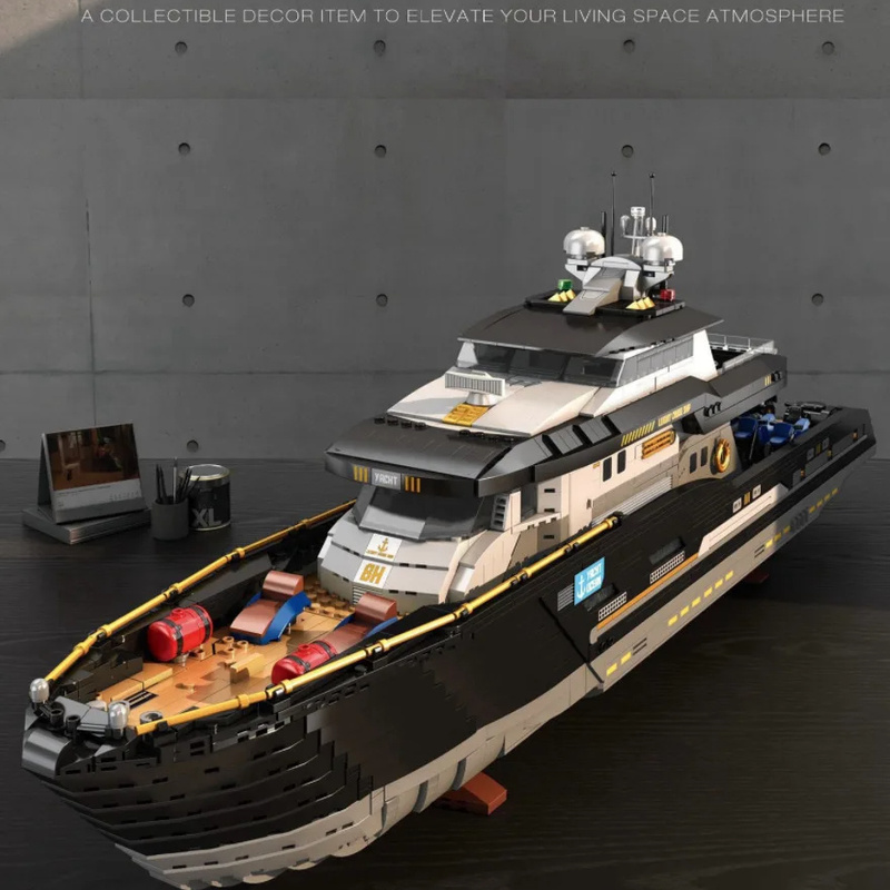 Reobrix 66103 Giant Luxury Yac - огляд і ціна Model Kit Yacht