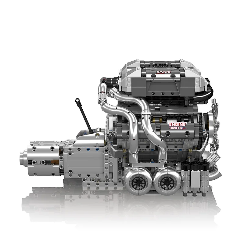 Mould King10201 Super Sports C - огляд і ціна Model Kit Engine