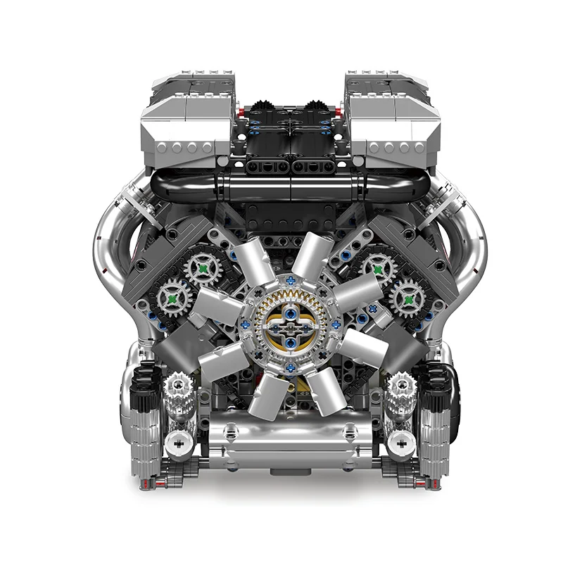 Mould King10201 Super Sports C - огляд і ціна Model Kit Engine